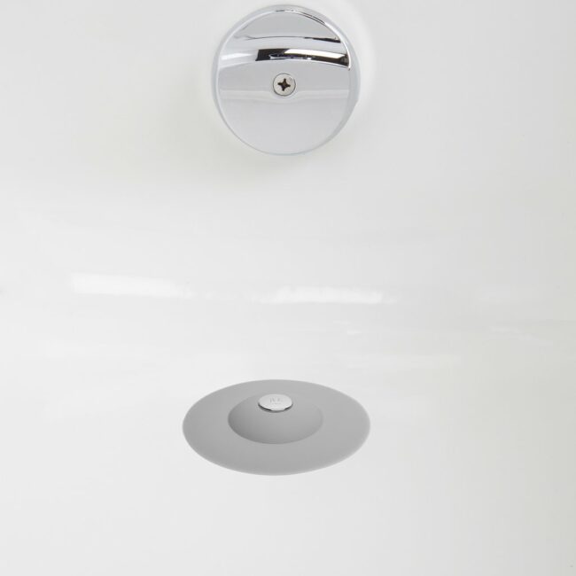 FLEX DRAIN PLUG AND HAIR CATCHER GREY 7.62X2.54CM - Image 4