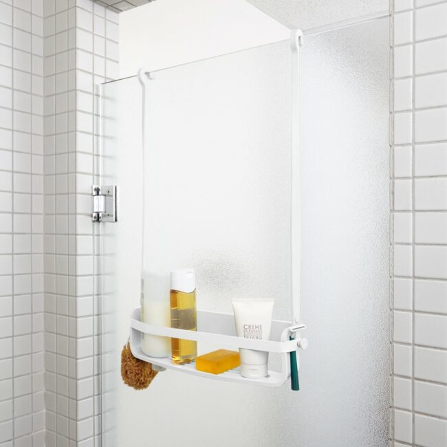 FLEX SINGLE SHELF CADDY WHITE 40.64X11.13X62.23CM - Image 4