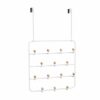 ESTIQUE DOOR ORGANIZER HOOKS WHITE 36.2X89X60.33CM