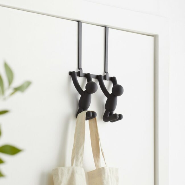 BUDDY OVER THE DOOR DOUBLE HOOK 31.8X21.6X10.8CM