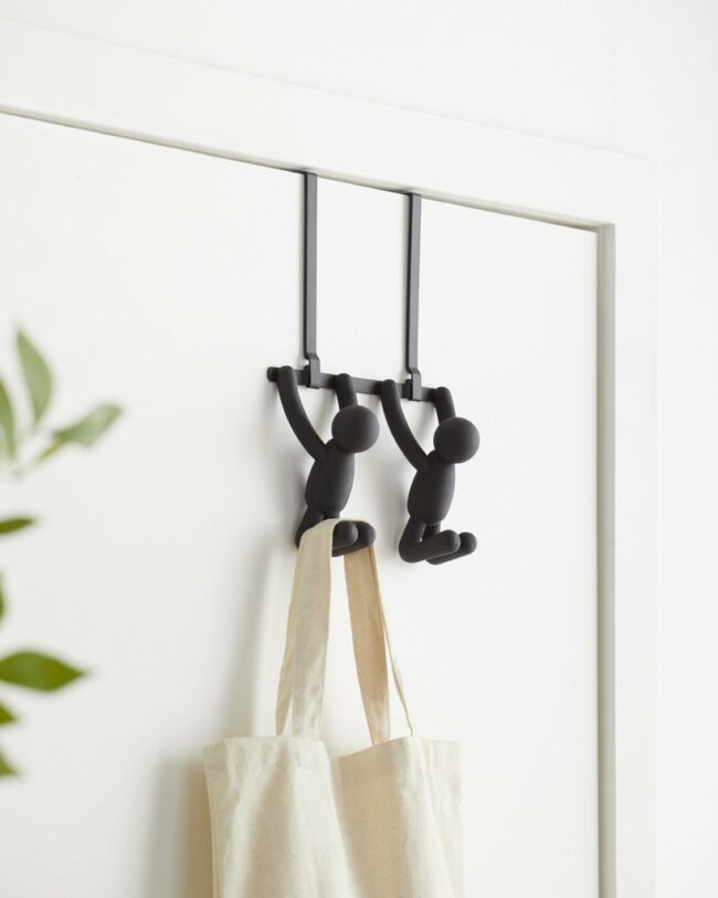 BUDDY OVER THE DOOR DOUBLE HOOK 31.8X21.6X10.8CM