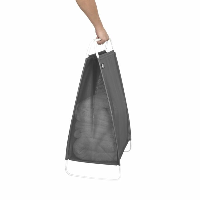 CINCH LAUNDRY HAMPER GREY/WHITE 75.56X40.64X26CM - Image 6