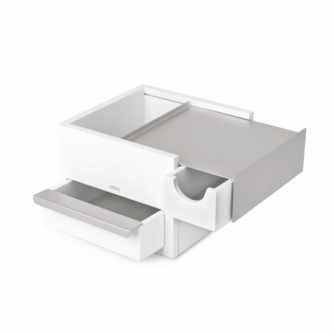 MINI STOWIT JEWELERY BOX WHITE 15.24X17.02X11.18CM