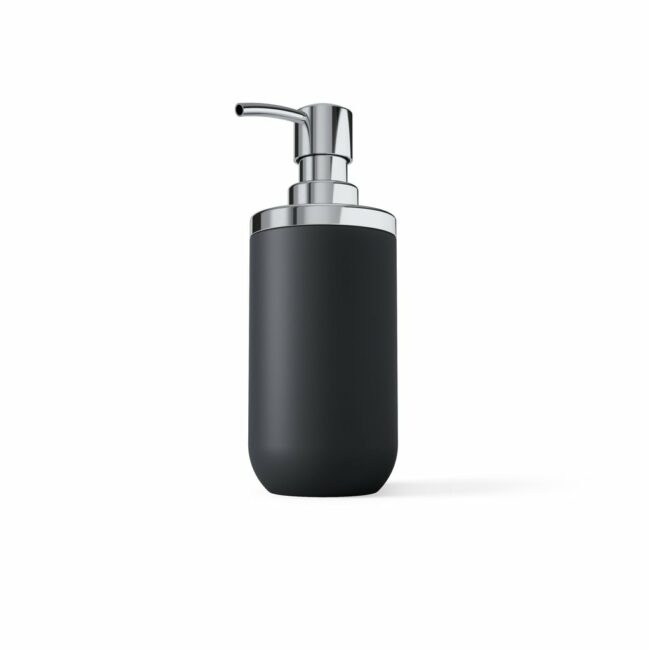 JUNIP SOAP PUMP CHROME/BLACK 9.53X18.42CM - Image 3
