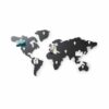 MAP WALL TRACK YOUR TRAVELS TITANIUM 52.07X33.02X2.54CM