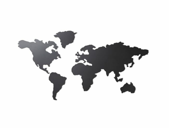 MAP WALL TRACK YOUR TRAVELS TITANIUM 52.07X33.02X2.54CM - Image 2