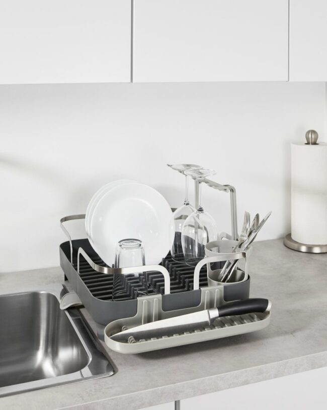 HOLSTER DISH RACK CHARCOAL 42.09X34.39X14.91CM - Image 2