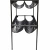 SHOE SLING SHOE RACK BLACK 92.08X32.39X58.29CM - Image 2