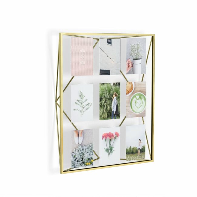 PRISMA PHOTO FRAME MAT BRASS 56.21X46.05X9.22CM - Image 3