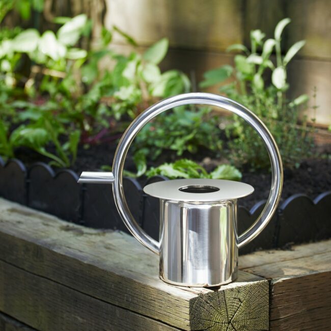 QUENCH WATERING CAN STAINLESS STEEL 12X15X28CM - Image 4