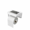 FLEX SURELOCK TOILET PAPER HOLDER WHITE 15.60X.10.49X8.61CM - Image 4