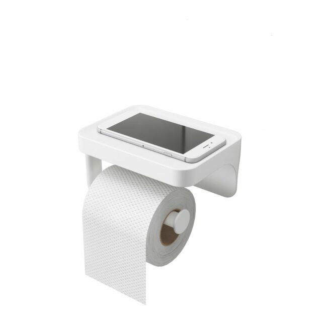 FLEX SURELOCK TOILET PAPER HOLDER WHITE 15.60X.10.49X8.61CM - Image 4