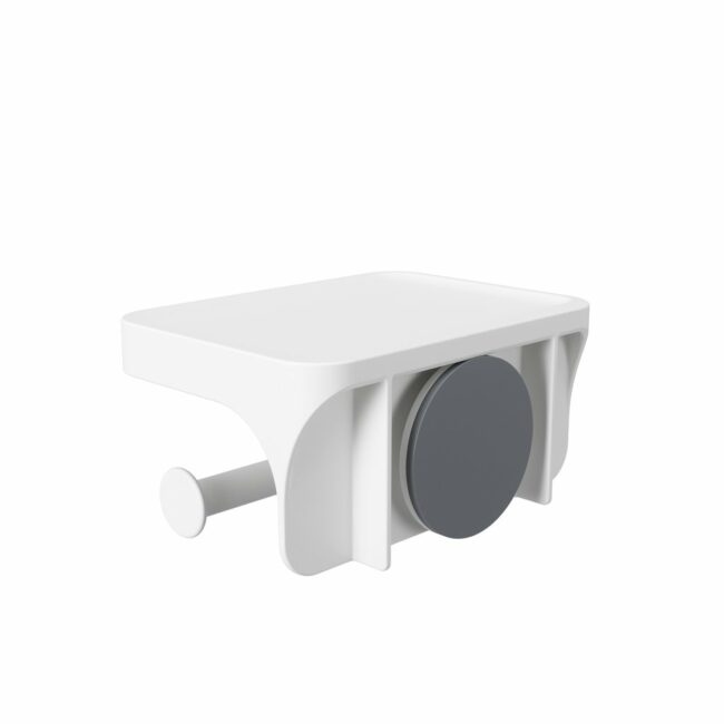 FLEX SURELOCK TOILET PAPER HOLDER WHITE 15.60X.10.49X8.61CM - Image 3