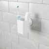 FLEX SURELOCK TOOTHBRUSH HOLDER WHITE 10.11X10.97X7.20CM - Image 4