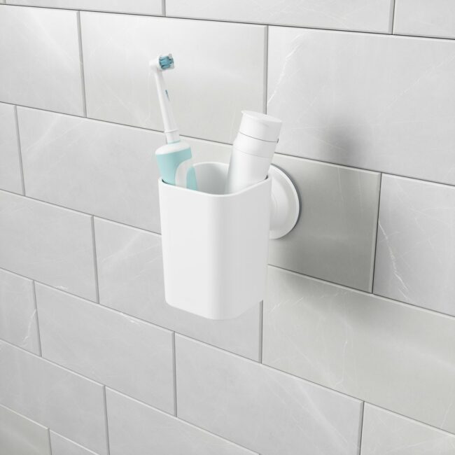 FLEX SURELOCK TOOTHBRUSH HOLDER WHITE 10.11X10.97X7.20CM - Image 4