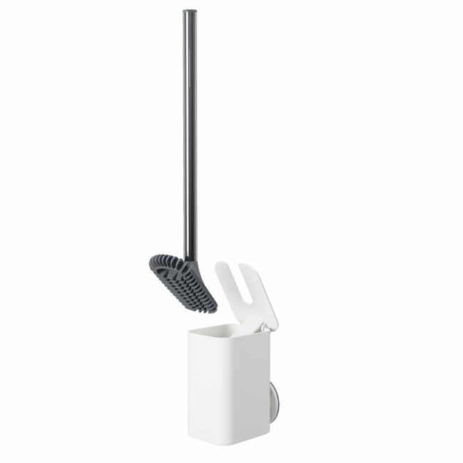 FLEX SURE-LOCK TOILET BRUSH WHITE 7.80X10.92X31.22CM