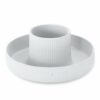 FOUNTAIN PLANTER WHITE D:25 X 12.7CM