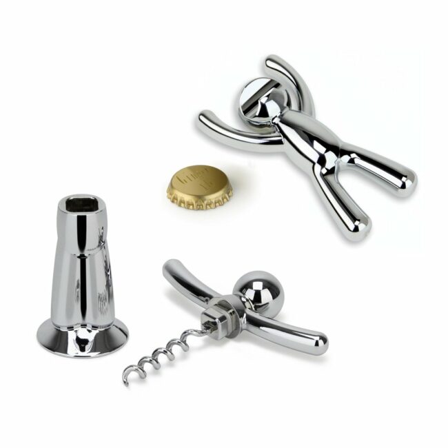 BUDDY OPENER & CORKSCREW SET 15,87 X 4,70 X 20,32CM