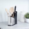 FURLO NICKEL UTENSIL HOLDER BLACK 27.94X10.16X24.13CM - Image 2