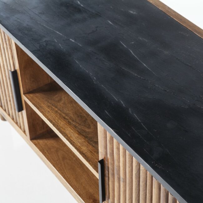 TV CABINET CARTER 2 DOORS 125X41X56CM - Image 4