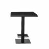 COUNTER TABLE BLACK 80X80X94CM