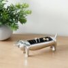 DACHSIE DOG RING HOLDER CHROME 13.97X3.81X5.72CM - Image 2