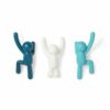 SET OF 3 BUDDY HOOK BLUE DUAL 7,62 X 16,51 X 7,62CM
