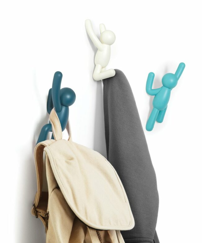 SET OF 3 BUDDY HOOK BLUE DUAL 7,62 X 16,51 X 7,62CM - Image 2