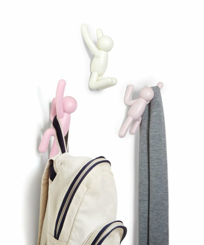 SET OF 3 BUDDY HOOK PINK DUAL 7,62 X 16,51 X 7,62CM - Image 2