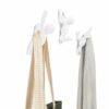SET OF 3 BUDDY WALL HOOK WHITE 25.4X19.05CM - Image 4