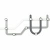 SUBWAY WALL HOOK GREY/WHITE 57.8X3.8X20.3CM