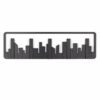SKYLINE WALL MOUNTED HOOK BLACK 49.86X14.94X2.87CM