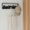 SKYLINE WALL MOUNTED HOOK BLACK 49.86X14.94X2.87CM - Image 5