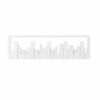 SKYLINE MULTI HOOK WHITE 49.86X14.94X2.87CM