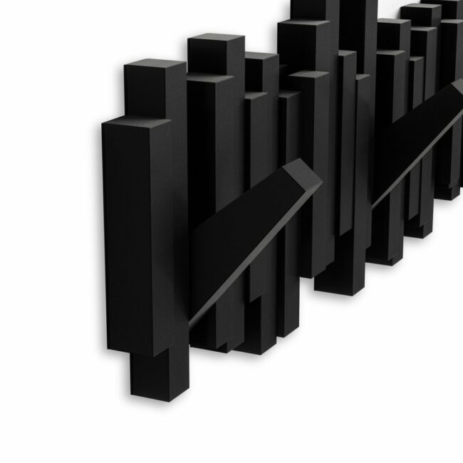 STICKS MULTI HOOK BLACK 49.22X18.11X2.87CM - Image 3