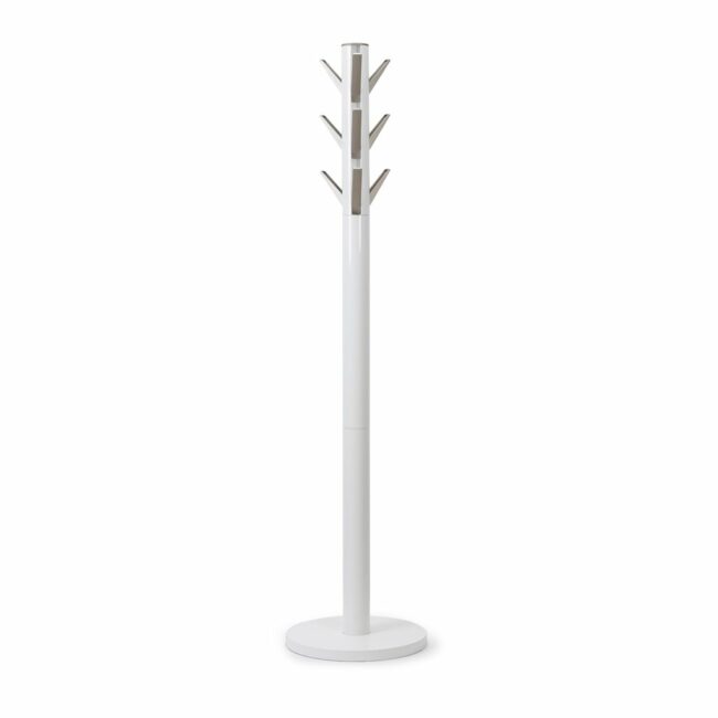 FLAPPER COAT RACK WHITE 39.4X1.69M