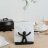 BUDDY NAPKIN HOLDER BLACK 15.2X8.9X7.6CM - Image 5