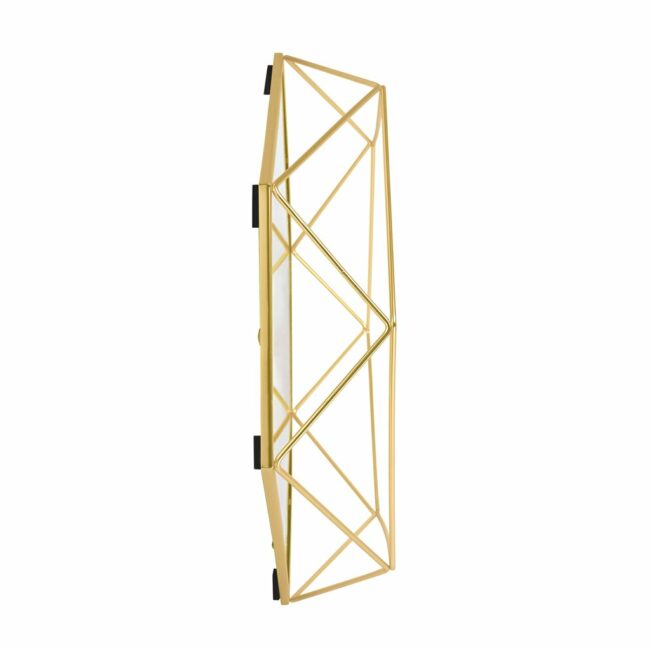 PRISMA MIRROR CLEAR BRASS 56.5X42.5X8.3CM - Image 3
