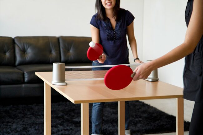 PONGO TABLE TENNIS SET RED/CHARCOAL 18X15X18CM - Image 4