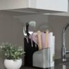 FURLO NICKEL UTENSIL HOLDER BLACK 27.94X10.16X24.13CM - Image 5