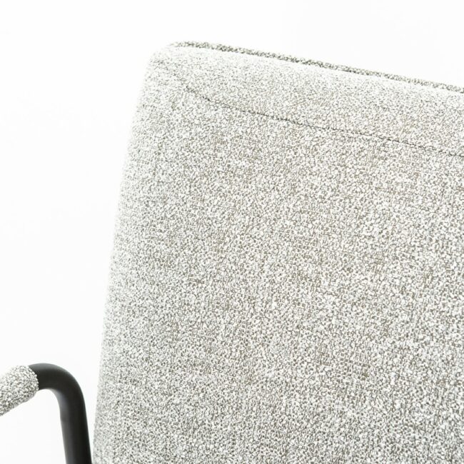 CHAIR MEGGY LIGHT GREY BAQUER 68X52X85CM - Image 3