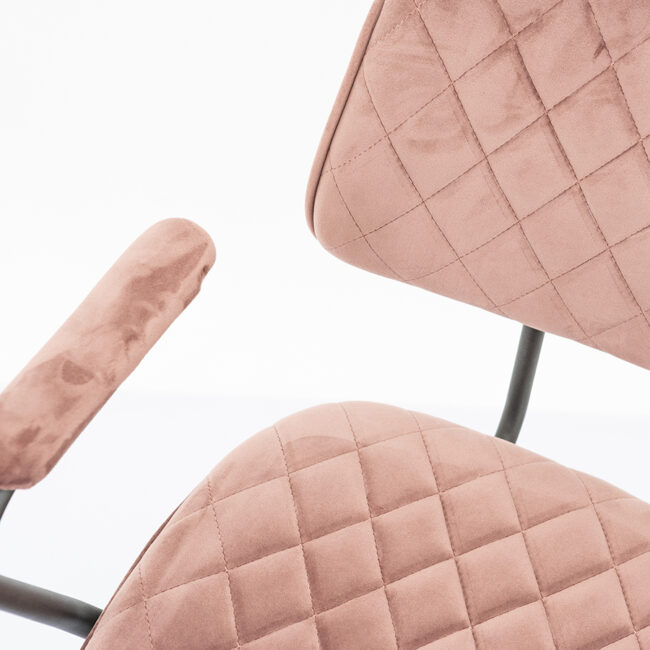 CHAIR MANDY PINK WINNFIELD 56X55X78CM - Image 3