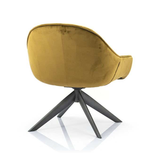 LOUNGE CHAIR JOY OCHER WINNFIELD 77X75X82CM - Image 3