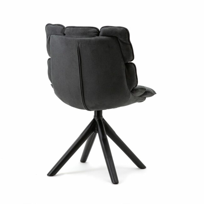 CHAIR DAAN ANTHRACITE TOUAREG 59Χ63Χ93CM - Image 4