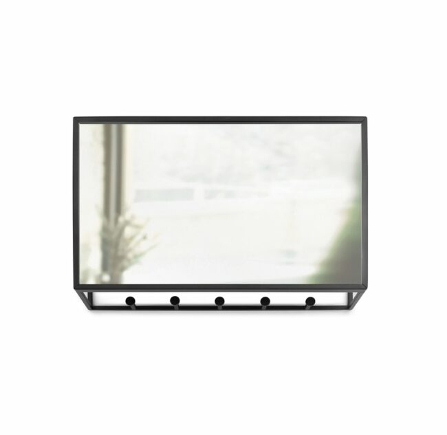 CUBIKO ENTRYWAY ORGANIZER BLACK 32X10.49X20.32CM