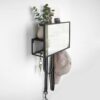 CUBIKO ENTRYWAY ORGANIZER BLACK 32X10.49X20.32CM - Image 2