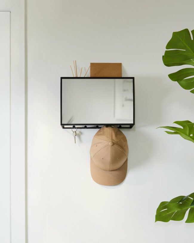 CUBIKO ENTRYWAY ORGANIZER BLACK 32X10.49X20.32CM - Image 5