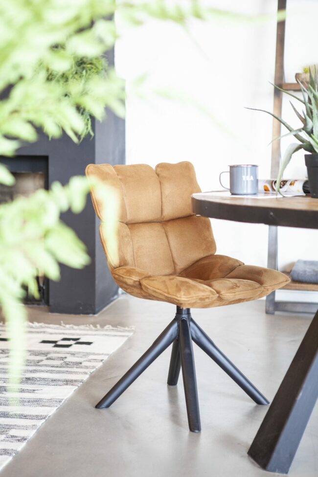 CHAIR DAAN COGNAC TOUAREG 59x63x93CM - Image 2