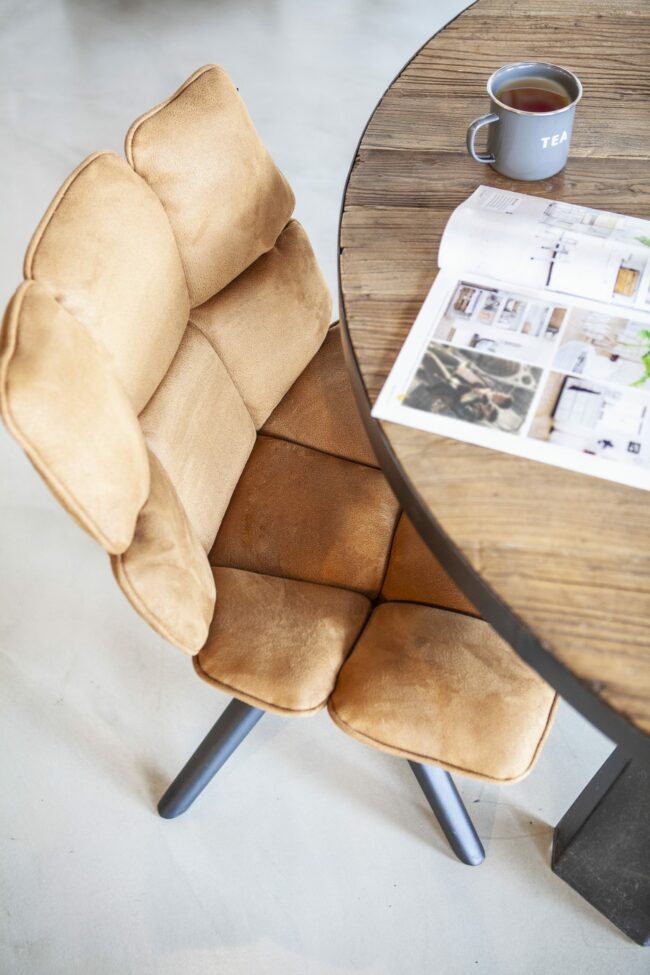 CHAIR DAAN COGNAC TOUAREG 59x63x93CM - Image 3