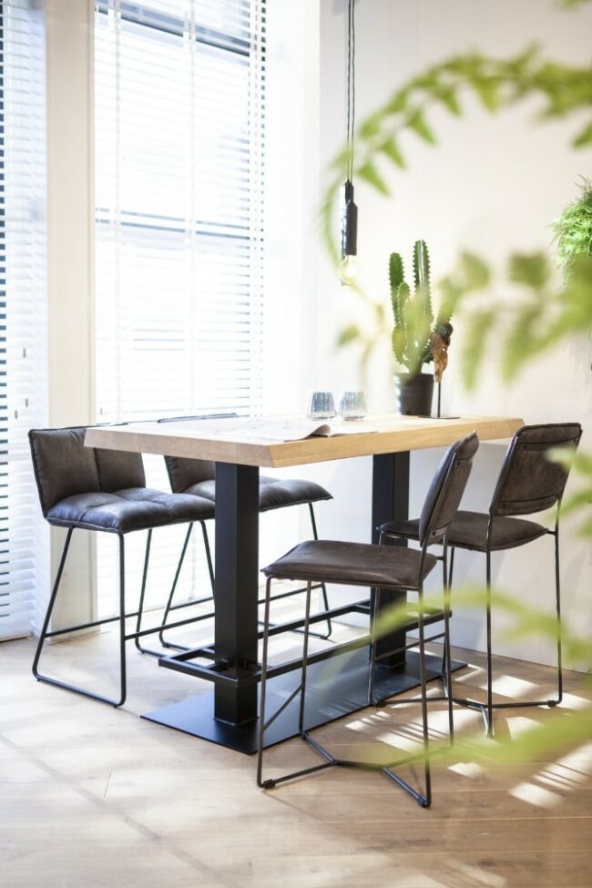 BARCHAIR RUBY ANTHRACITE TOPPER 43X47X87CM - Image 3